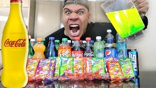 FIZZIEST DRINK IN THE WORLD CHALLENGE EXTREMELY DANGEROUS [upl. by Puna]