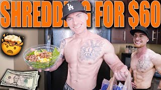 SHREDDING ON 60 A WEEK  Meal Prep On A Budget  Meal By Meal [upl. by Queri662]