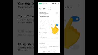 How to turn off Hotspot automatically  Hotspot setting shorts [upl. by Adnawat323]