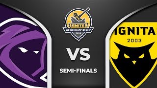 SMITE World Championships 2019 Dignitas VS Team Rival Semifinals 2019 [upl. by Berk]