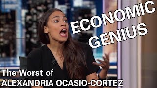 Alexandria OcasioCortez Economic Genius [upl. by Arahahs]