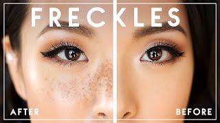 How To Draw REALISTIC FAKE FRECKLES  Try The Trend [upl. by Rodgers]