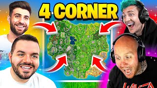 🔴LIVE  4 CORNER CHALLENGE W NINJA TIM amp SYPHERPK [upl. by Season720]