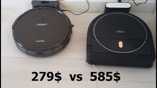 Hobot Legee 688 vs Ecovacs DEEBOT N79S обзор сравнение косяки пылесосов [upl. by Annirak]