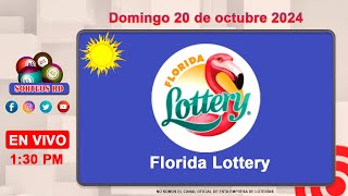 Florida Lottery EN VIVO 📺│Domingo 20 de Octubre 2024  130PM [upl. by Iva352]