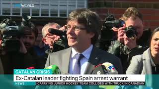 Carles Puigdemont says he wants to return to Belgium [upl. by Adekahs]