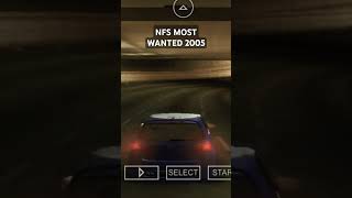 NFS MOST WANTED GAMEPLAY 🤩trendingviralshort needforspeed oldisgold [upl. by Etnovert975]