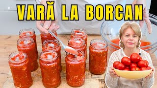 🍅 Roșii în Suc Propriu la Borcan pentru Iarnă – Fără Decojire și Fără Bătăi de Cap 🎉 [upl. by Margi64]