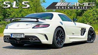 1000000 SLS BLACK SERIES is the ULTIMATE AMG  REVIEW on Autobahn [upl. by Lombardo949]