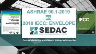 ASHRAE 9012019 vs 2018 IECC Envelope  282022 [upl. by Nylitak]