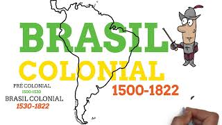 RESUMO DO BRASIL COLONIAL 1500 a 1822 [upl. by Oconnor]