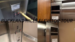 Elevator Tour The Shoppes at Buckland Hills Manchester CT [upl. by Anaed]