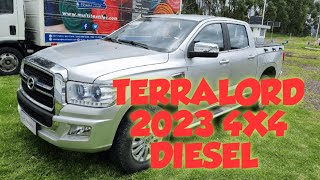 ZXAUTO terralord pickup 2023 luxury 4x4 25 turbo diesel isuzu 130 hp 320 nm camioneta doble cabina [upl. by Benisch]