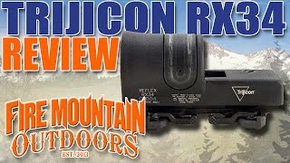 Optic Review Trijicon Reflex RX34 Red Dot [upl. by Oigaib]