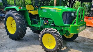 New John Deere 5050 D 50 Hp 4wd Tractor Full review  Price mileage specifications and features  P1 [upl. by Lukas77]