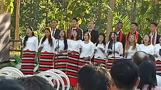 Blessing song of Vilokali amp Kaisuangchap by Makuiluangdi choir on 15th November 2024 Noune Resort [upl. by Botzow]