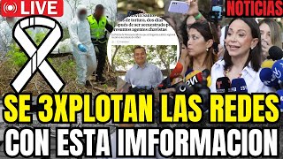 🔥MARÍA CORINA SORPRENDE😱AL MUNDO CON LO QUE ACABA DE PASARJUSTICIA PARA SANTOS EDWIN🆘 [upl. by Natanoy529]