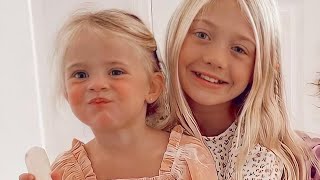 EVERLEIGH ROSE AND POSIE LABRANT SINGING HALLELUJAH TOGETHER [upl. by Anialahs]