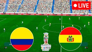 BOLIVIA X COLOMBIA  AOVIVO COM IMAGEM ELIMINATÓRIAS DA COPA  ASSISTA AGORA  DIRETO PES [upl. by Dewees]