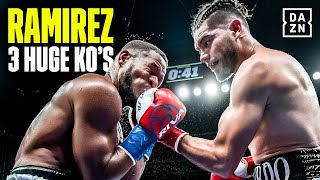 Zurdo Ramirezs Last Three KNOCKOUTS [upl. by Hale]