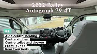 2222 Bailey Autograph 794T [upl. by Devland]