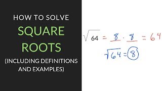 How to Simplify Square Roots  Mathcation [upl. by Fraya797]