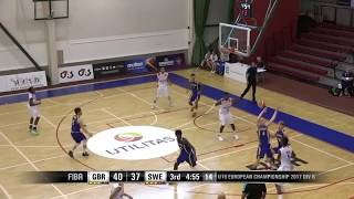 Kayne HenryMcCalla  2017 FIBA U18 European Championship Div B [upl. by Weed190]