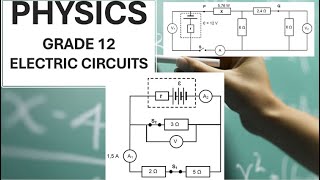 Physics Grade 12  Electric Circuits  EMF  Resistance  Current  Past Exams Questions  Ohms Law [upl. by Hpesojnhoj]