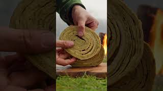 Giant Eggs Make Snail Omeletteoutdoorcooking cooking asmr food chef egg [upl. by Odlaniger95]