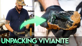 I Bought Out a VIVIANITE Mine Lets Unpack It [upl. by Krebs]