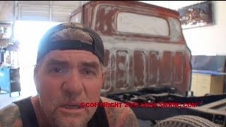 Fix Dents On An Old Pickup TruckPart 3 [upl. by Ettegdirb]