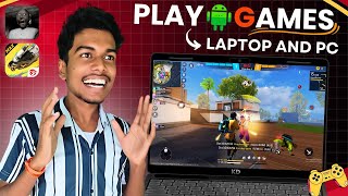 How To Play Games In Laptop amp PC  How To Play Android Games In Laptop  Android Games [upl. by Laden751]