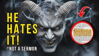 7 KEY BIBLE VERSES AGAINST DEMONS  SCRIPTURES  Not a sermon [upl. by Gala]