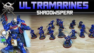 SHADOWSPEAR Space Marines Primaris Ultramarines Painted by Siege Studios [upl. by Niatsirt]