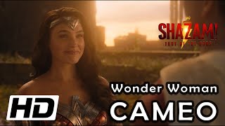 Wonder Woman Cameo HD  Shazam Fury of the Gods  DCEU [upl. by Aihsel109]