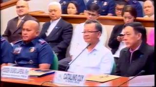 1 Senator Richard Gordon Lacson Extra Judicial Killing Adminisrtering of Oath [upl. by Milissent162]