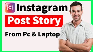 How To Post Instagram Story From LaptopPC EASY METHOD [upl. by Michaud]