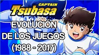 CAPTAIN TSUBASA  ANÁLISIS Y EVOLUCIÓN DE LOS VIDEOJUEGOS 19882017 [upl. by Fokos]