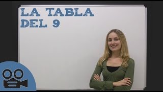 Aprender la tabla de multiplicar del 9 [upl. by Hermione972]