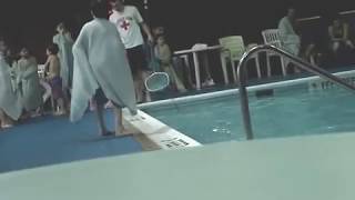 Caddyshack Trick Candy Bar In Pool [upl. by Ahsinotna]