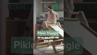 Pikler Triangle  an openended tool that grows with your child from infant to toddler [upl. by Fish401]