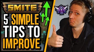 5 Simple Tips To Improve At SMITE Quickly [upl. by Esydnac]