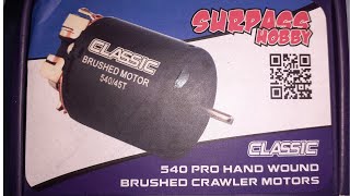 HOW TO wire up an rc 540 brushed motor like surpass hobby without soddering easy way [upl. by Ayar]