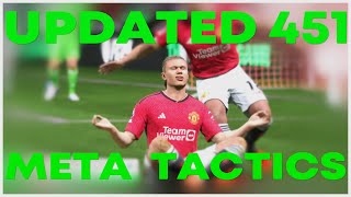 EA FC 24 Post Patch Meta Rank 3 451 Custom Tactics For Extra Wins On Both Gen Dominate The Midfield [upl. by Ragde]