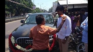 Siva Karthikeyan owns a brand new Audi Q7  Varutha Padatha Valibar Sangam  Hot Tamil News [upl. by Tymothy]