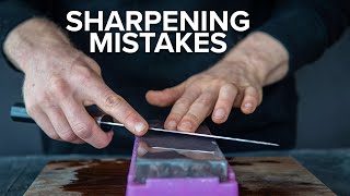 Whetstone Sharpening Mistakes that Most Beginners Make [upl. by Yerggoeg]