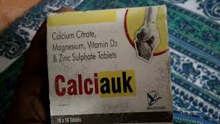 Calcium citrate magnesium vitamin d3 amp zinc sulphate ki kaje lage [upl. by Ajoop]