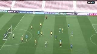 Extraordinary GOAL from Sagna  World Cup Training [upl. by Hollington90]