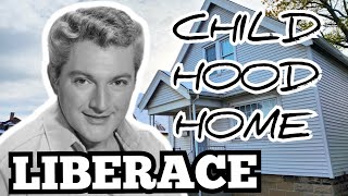 LIBERACE Childhood House amp Where He LEARNED Piano [upl. by Ertnod]