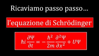 MQ101  Ricavare lEquazione di Schrödinger [upl. by Anitsrik957]